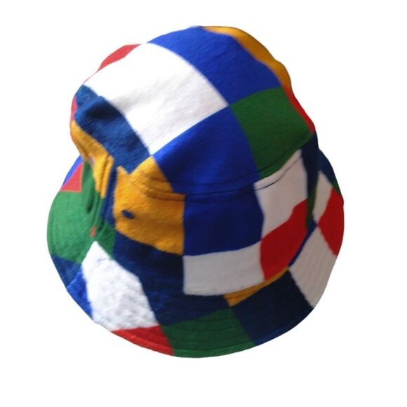 Moodswings Colorblock One Size Fits Most Bucket Hat Logo Colorful Outdoor - Picture 3 of 5